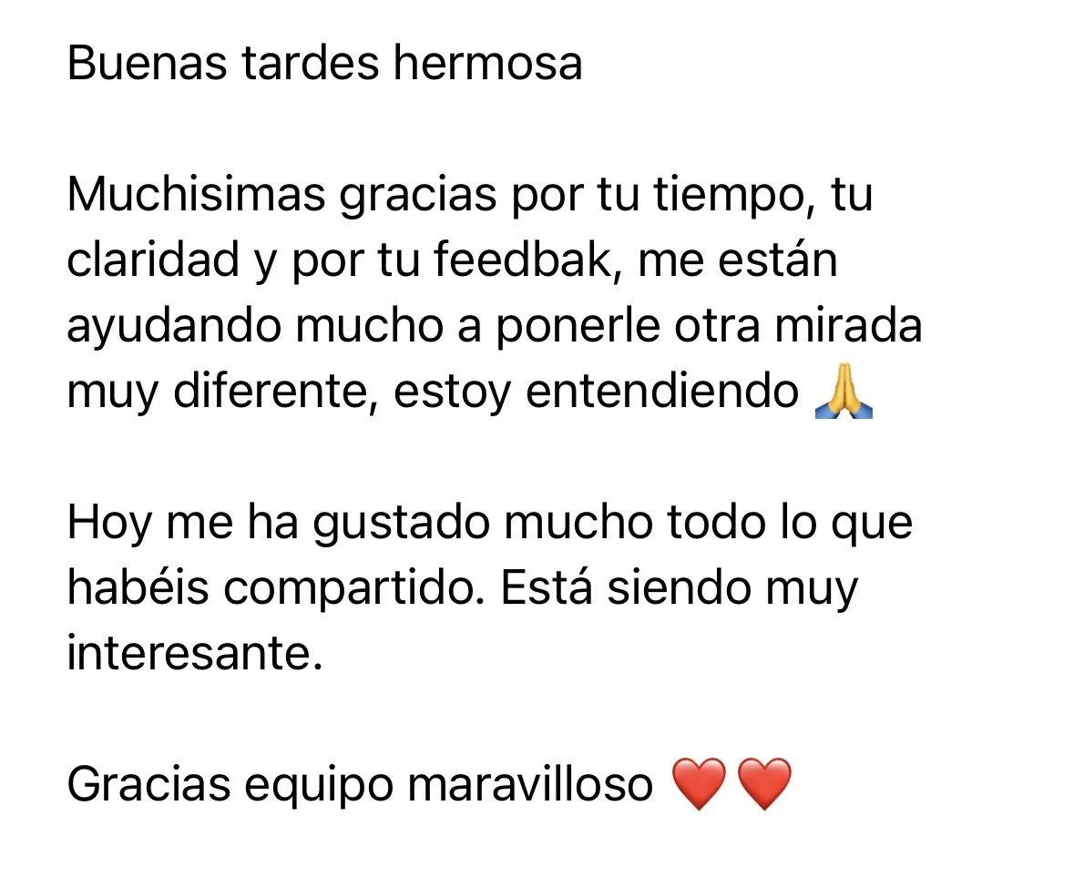 Testimonio real de una clienta de LALOLA, captura 34
