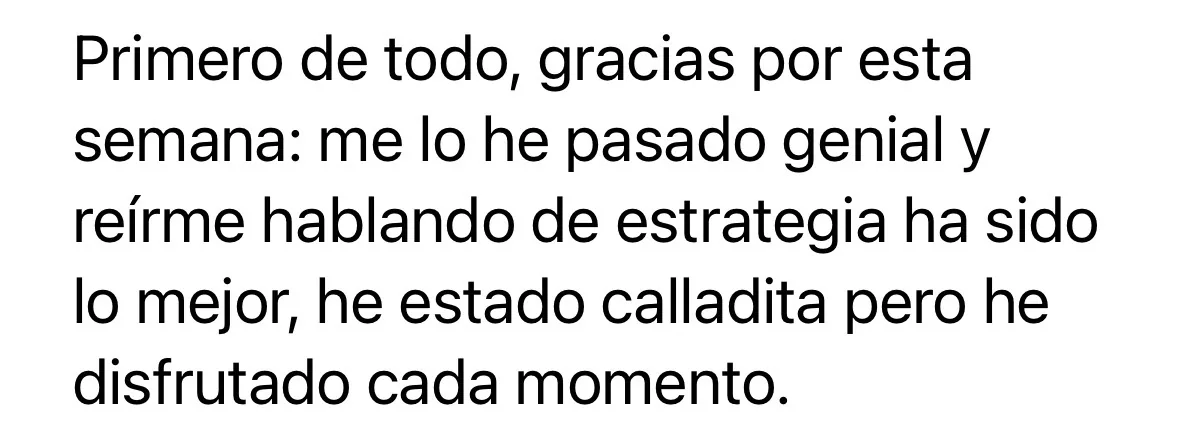 Testimonio real de una clienta de LALOLA, captura 43